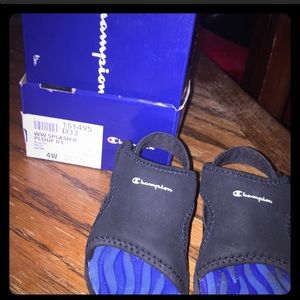 Little boys Champion Sandals!